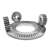 Non‑Orthogonal External Cone Face Gear Drive (shaft angle <90°) 