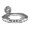 Non‑Orthogonal External Cone Face Gear Drive (shaft angle <90°) 