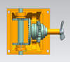 368 kW High-Speed, Low-Shaft-Angle Marine Face Gear Gearbox